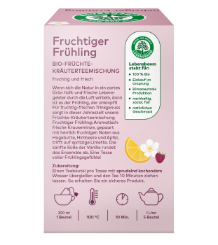 Preview: Fruchtiger Frühling Tee bio